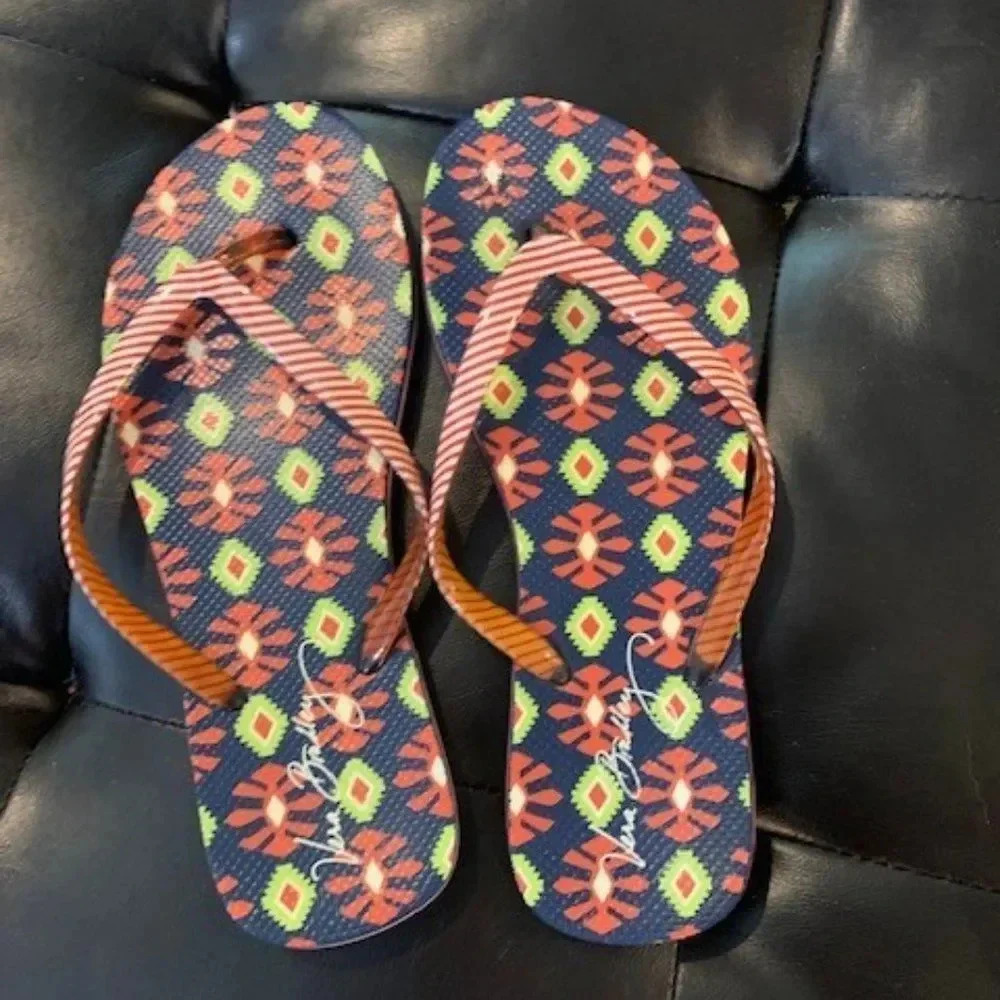 Vera Bradley‎ Sun Valley flip flops Large